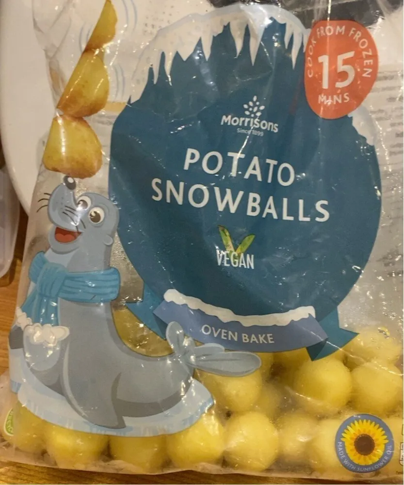 Potato snowballs