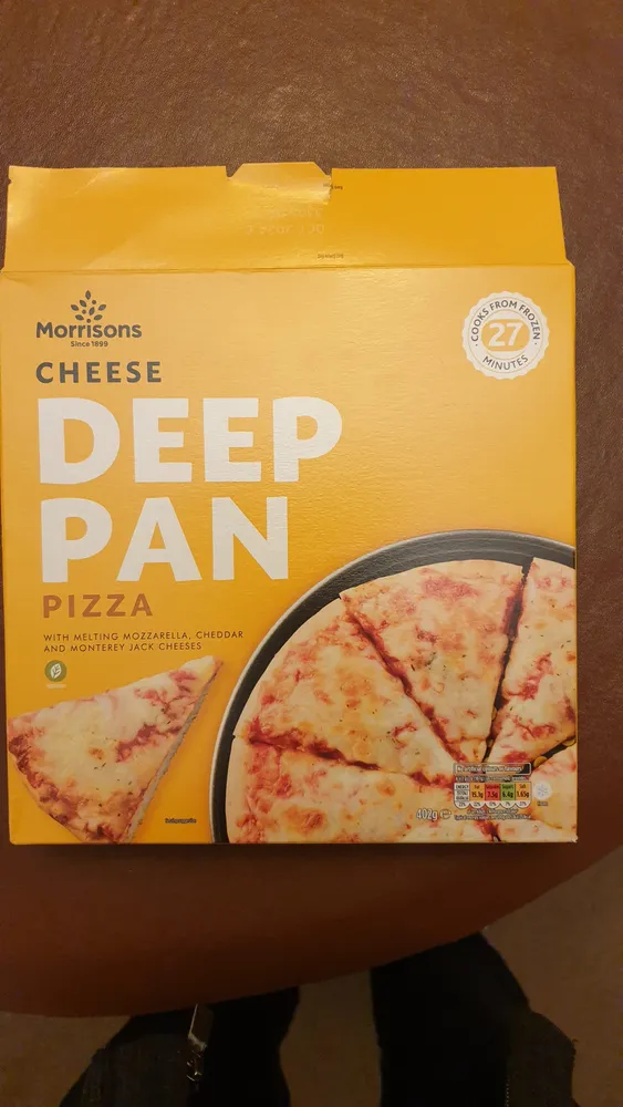 Deep Pan Cheese Pizza