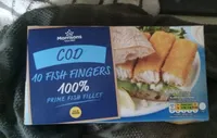 Cod fish fingers