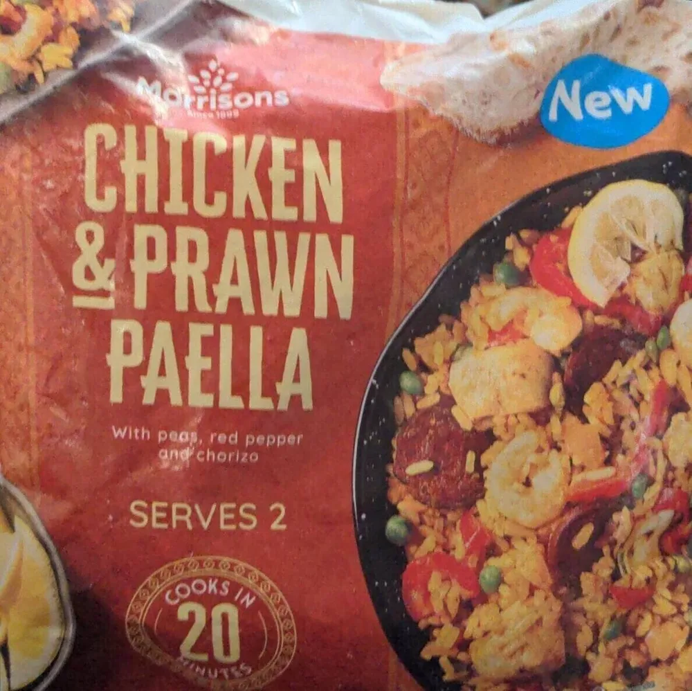 Chicken And Prawn Paella