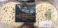 Crumpets with sourdough