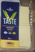 Vegan cheddar slices