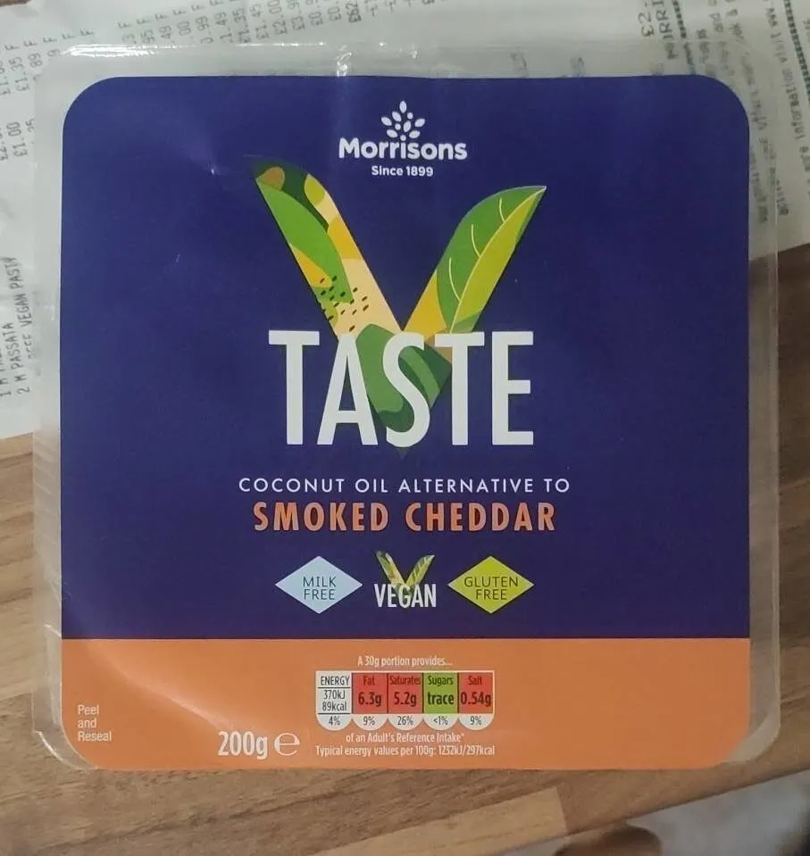 Coconut oil alternative to Smoked cheddar