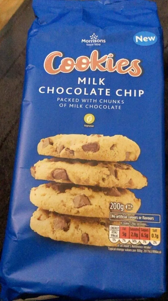 Milk chocolate chip