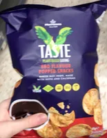 BBQ flavored pop crisps