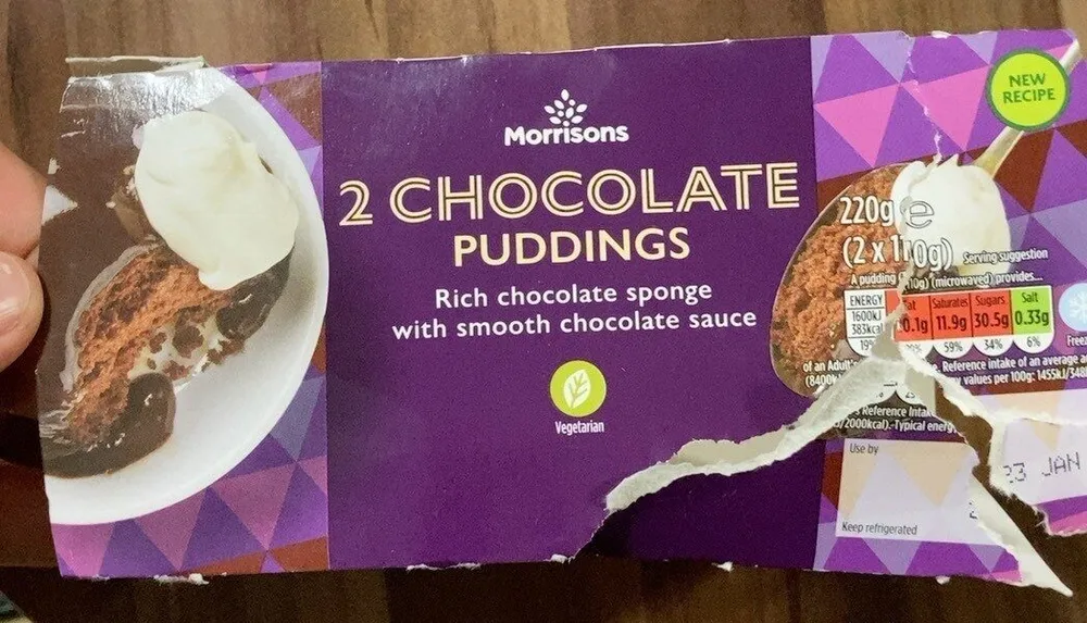 Chocolate puddings