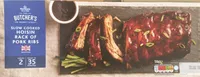 Slow cooked hoisin rack of pork ribs