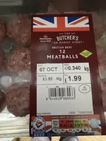 British Beef Meat Balls
