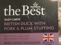British Duck with pork and Plumb Stuffing