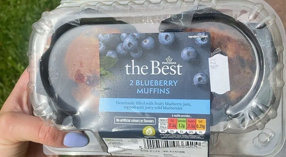 Blueberry muffins