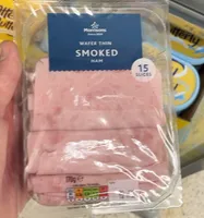 Reformed smoked ham with added water. 170ge Ingred
