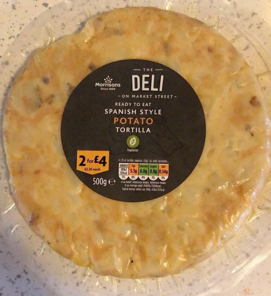 Spanish potato tortilla