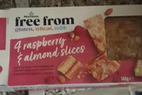 Morrisons free from gluten, wheat, milk 4 raspberr
