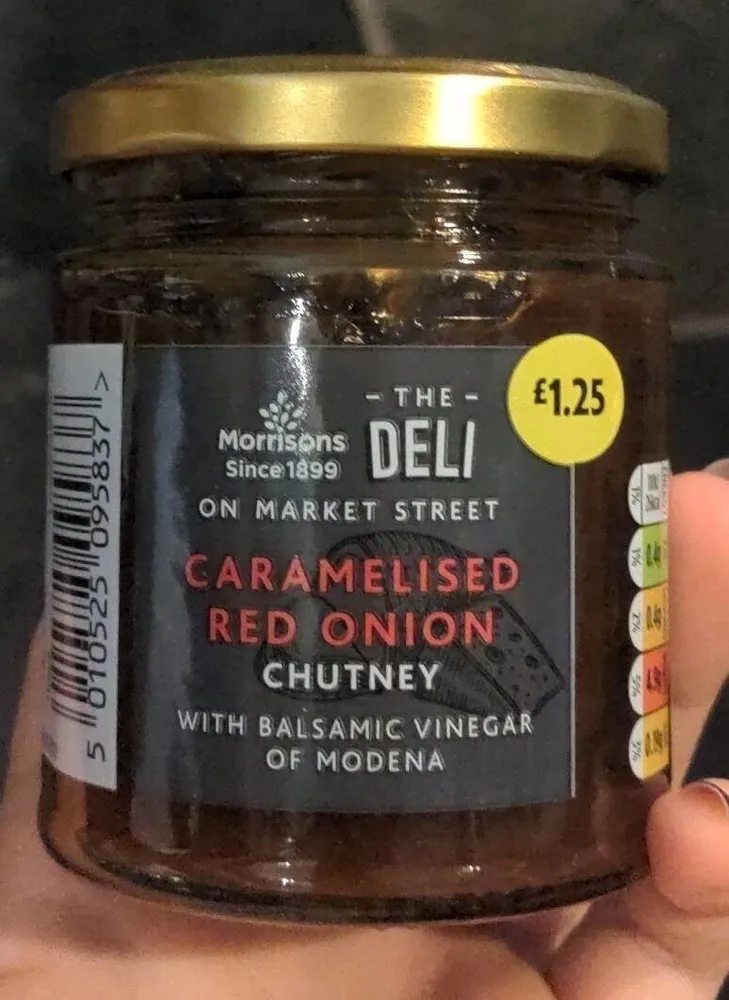 Caramelised red onions