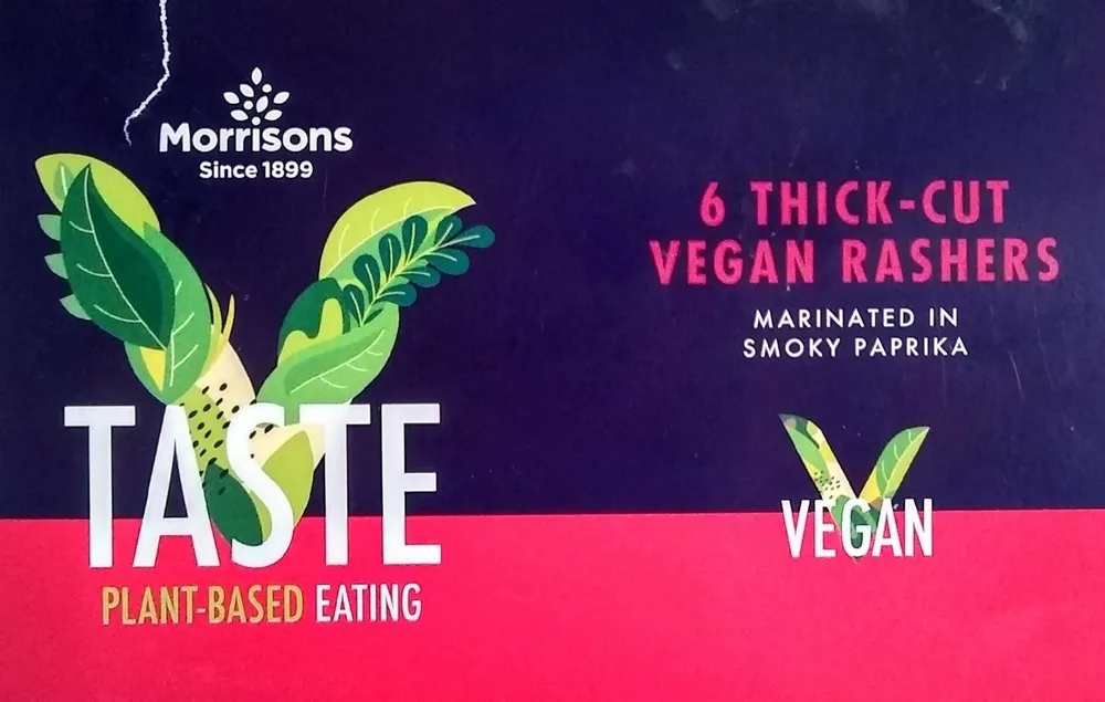 TASTE 6 thick-cut vegan rashers