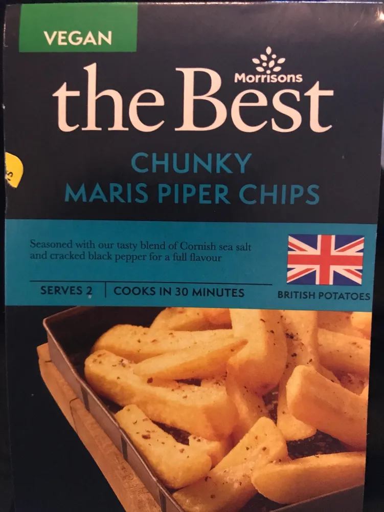 the best chunky Maris piper chips