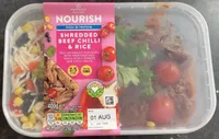 Shredded beef chilli