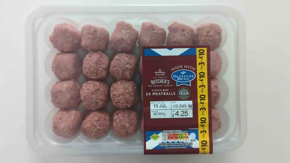 Scotch Beef Meatballs
