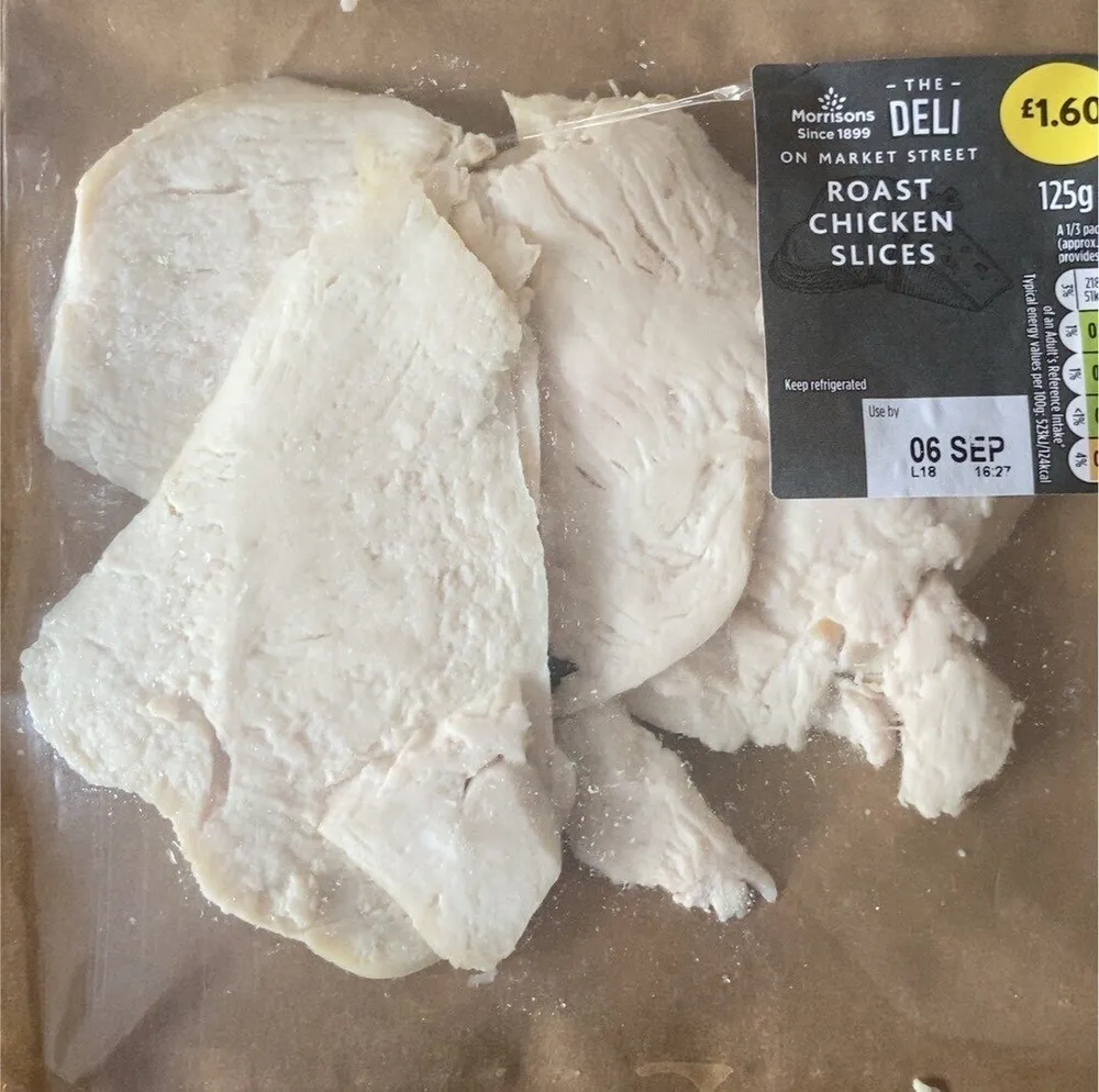Roast Chicken Slices