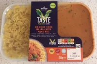 Vegan Chick tikka masala rice