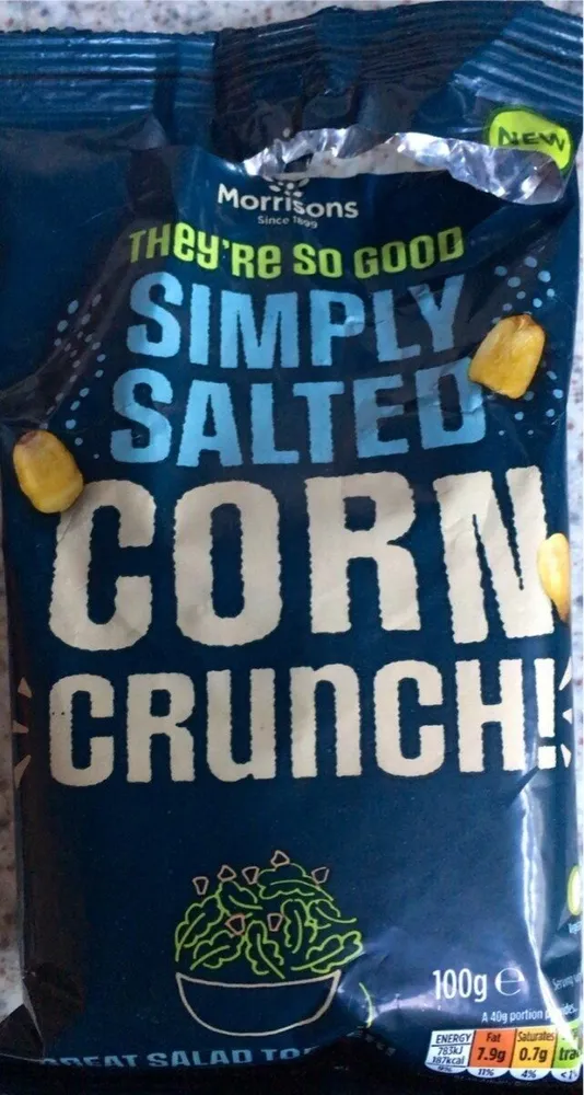 Simpky salted corn crunch