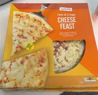 Thin & crispy Cheese feast