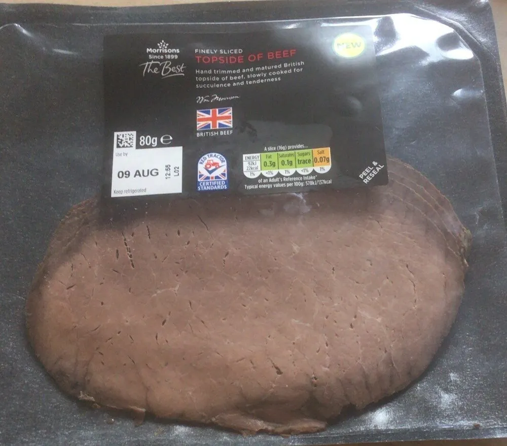 Topside of beef