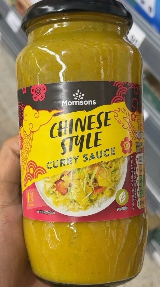 Chinese style curry sauce