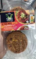 2 Tex Mex Style Vegetable Burger
