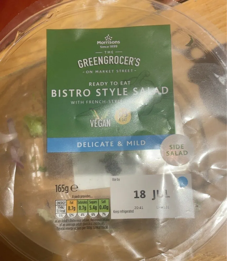 Bistro style salad