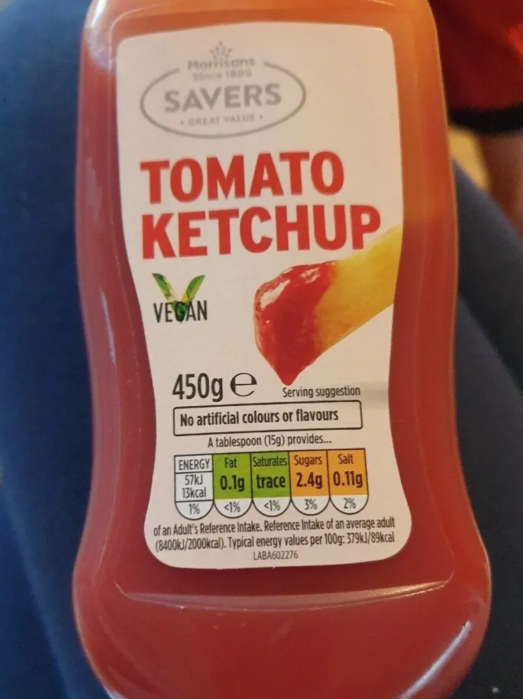 Tomato ketchup Morrisons