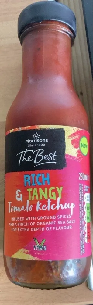 Rich and tangy tomato ketchup