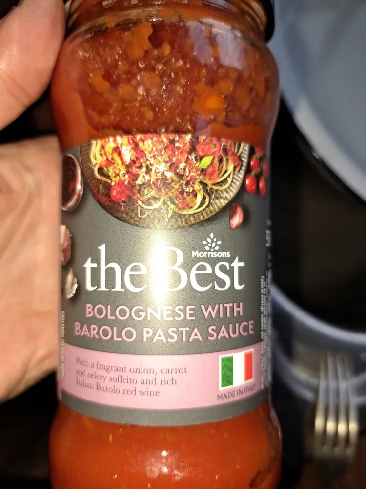 Bolognese with Barolo Pasta Sauce