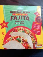 Mexican style smoky bbq fajita meal kit