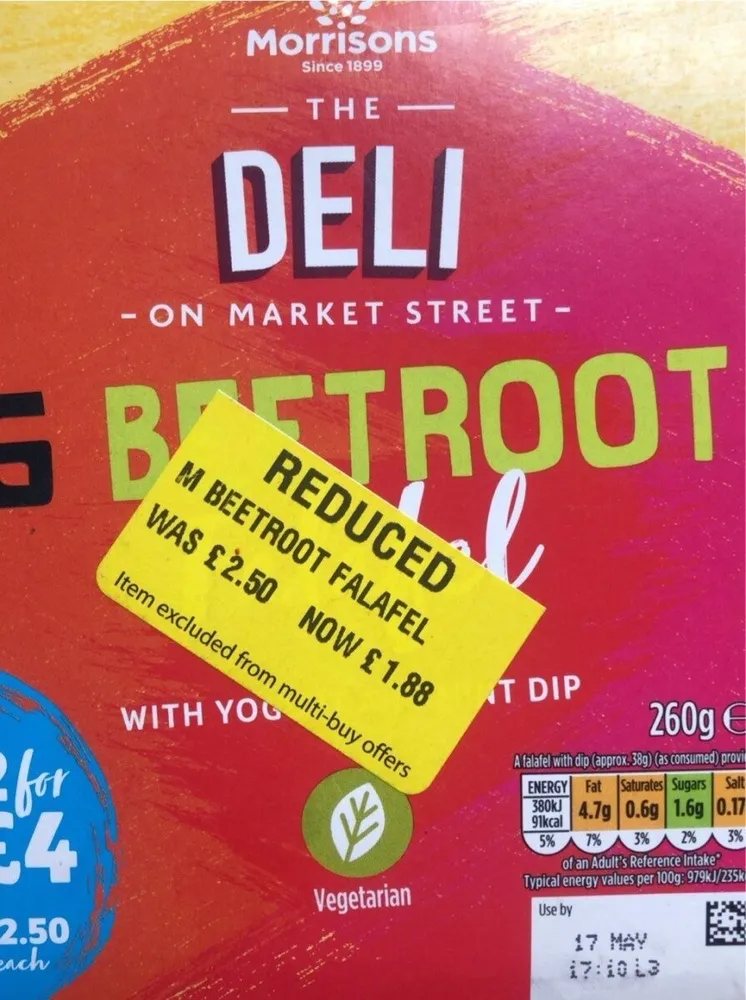 6beetroot falafel