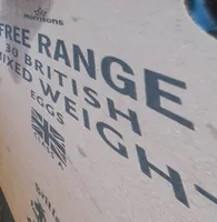 Free range 30 british mixed weight eggs