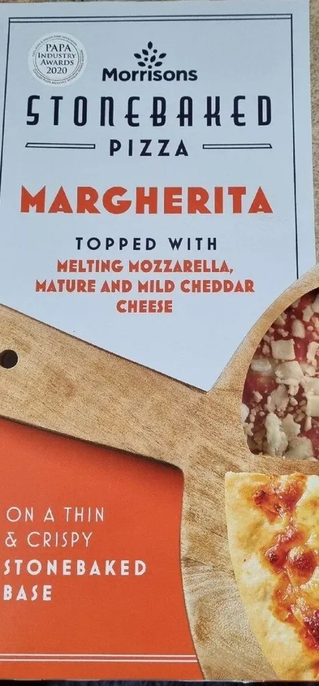 Stone baking pizza