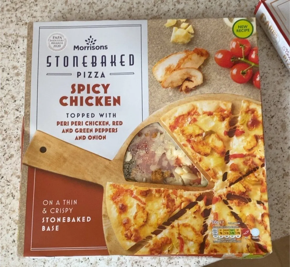 Spicy Chicken Pizza