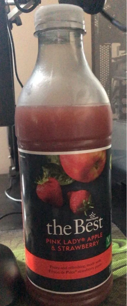 Pink lady apple & strawberry
