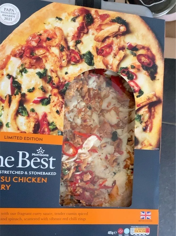 The best katsu chicken curry pizza