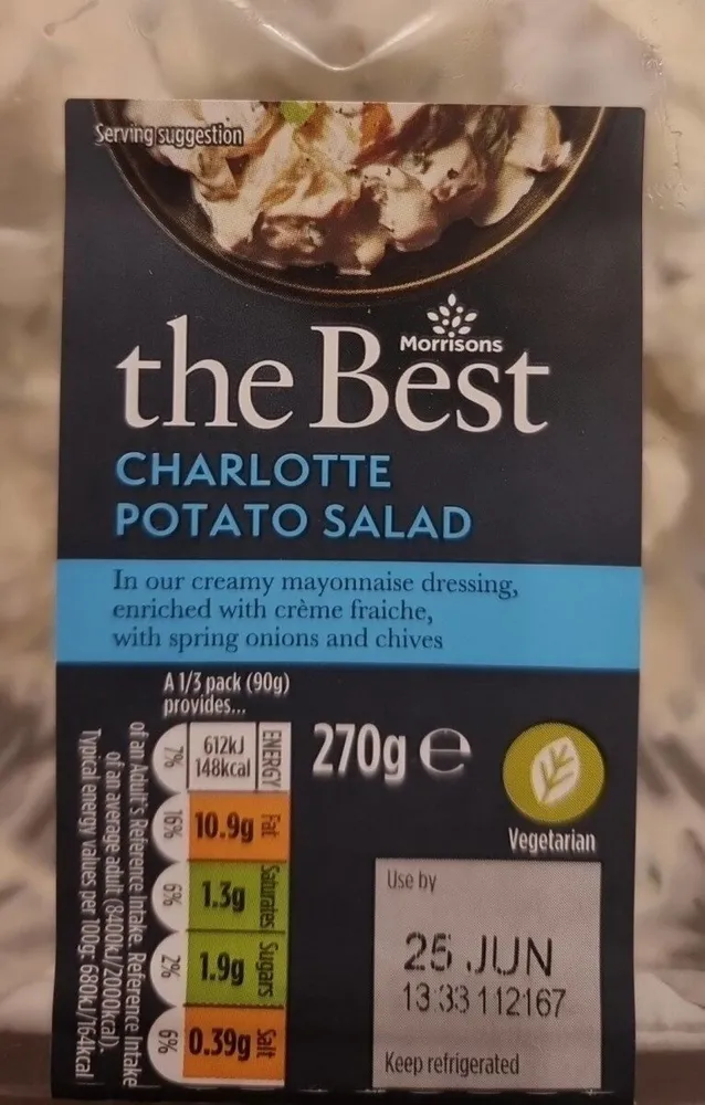 Charlotte Potato  Salad