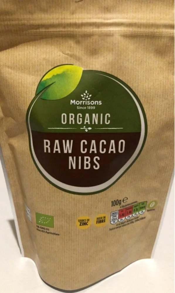 Raw cacao nibs