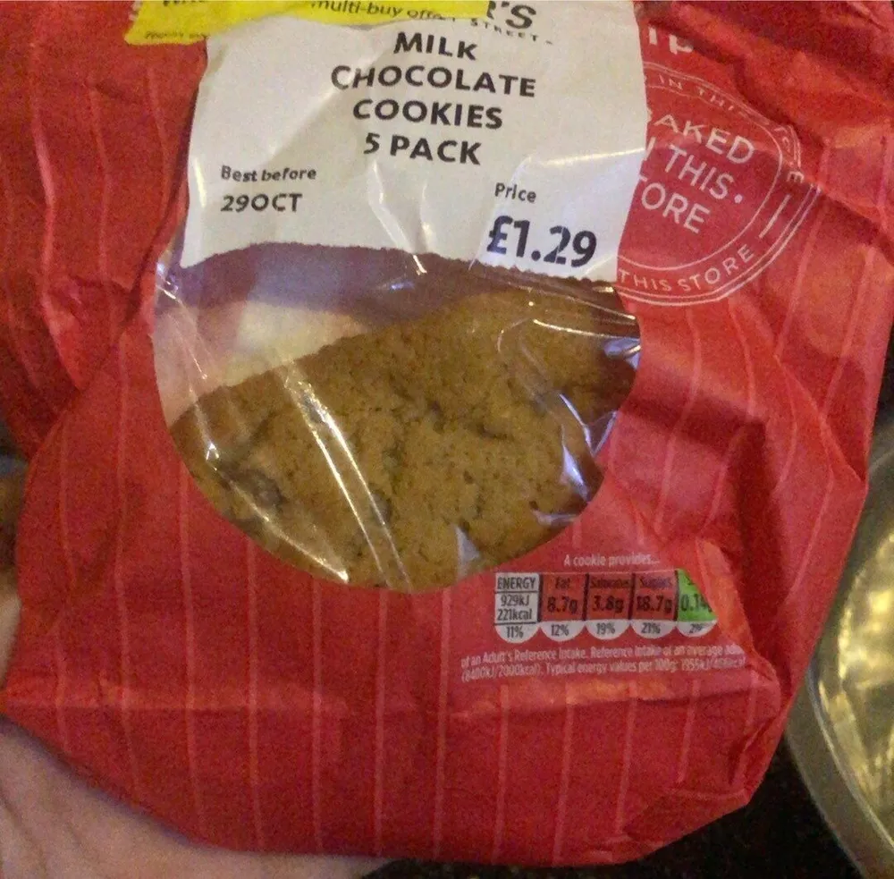 Milk Chocolate Cookies