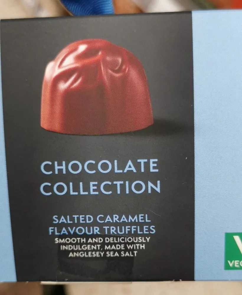 Salted caramel flavour truffles