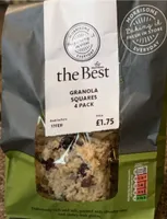Granola Squares 4 pack