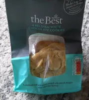 Belgian white chocolate cookies