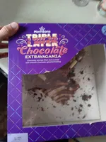 Tripple layer choclate extravaganza