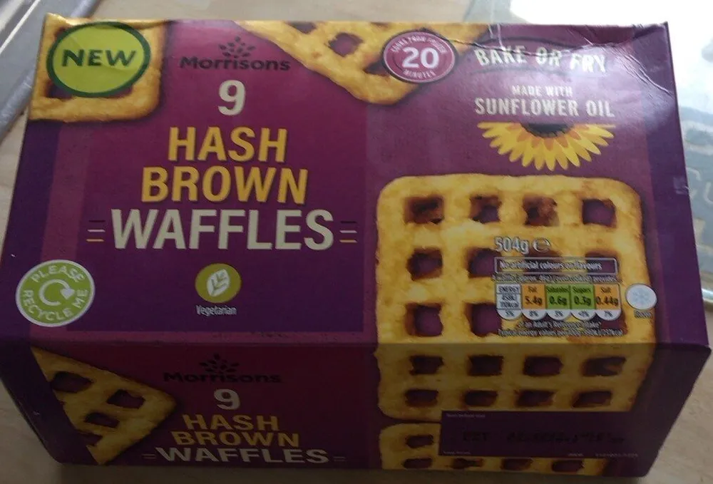 Hash brown waffles