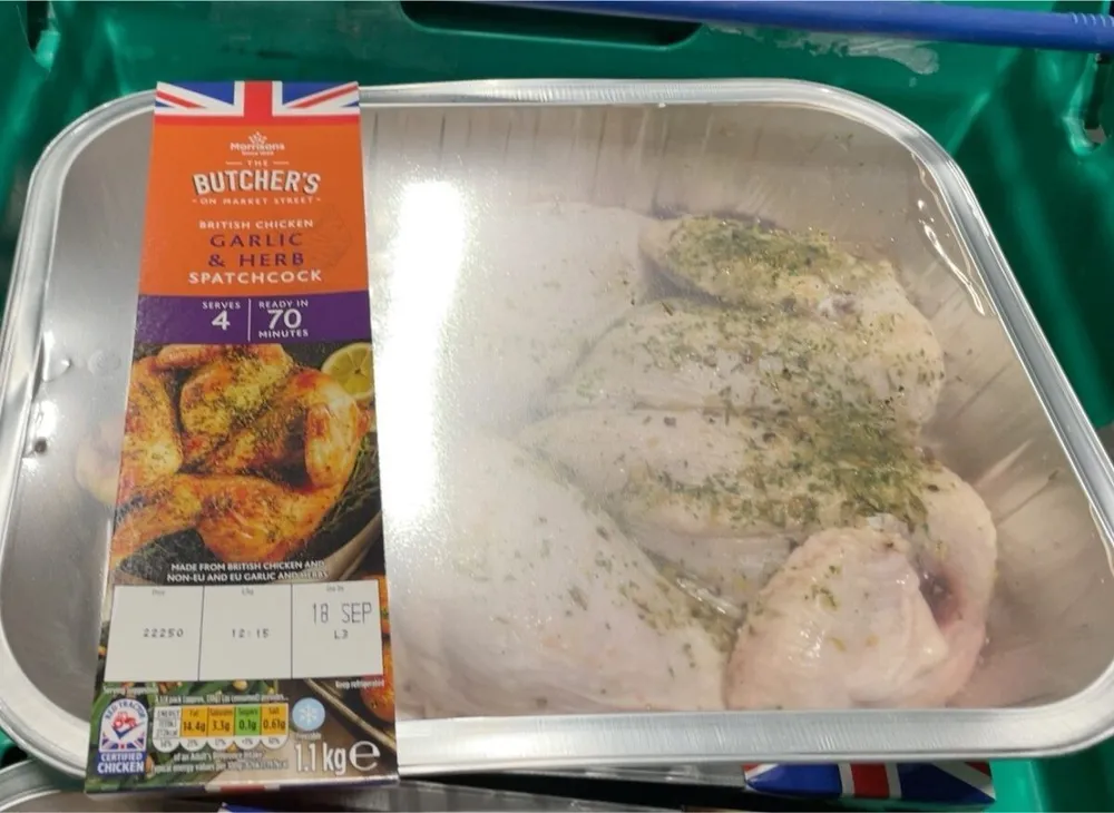 Morrisons garlic and herb