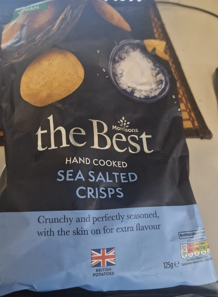 The Best Sea Salted Crisps